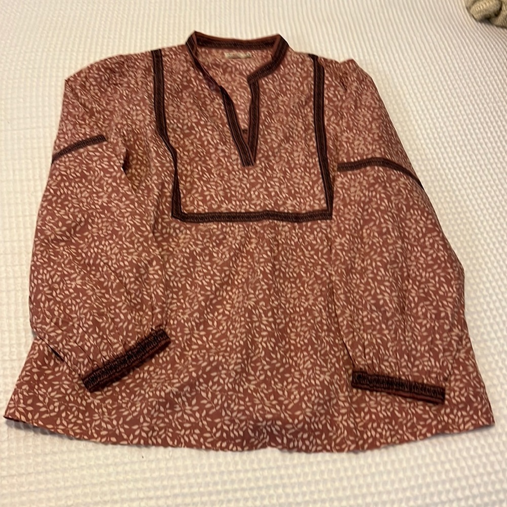 Faherty tunic shirt